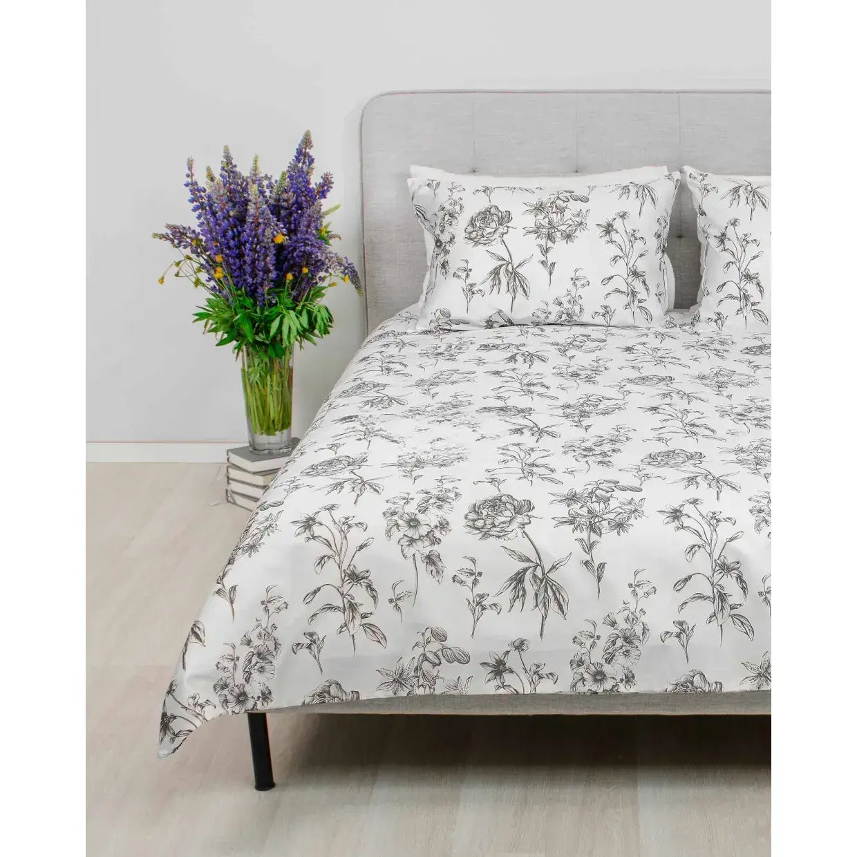 Sateen bedding set ALAINA